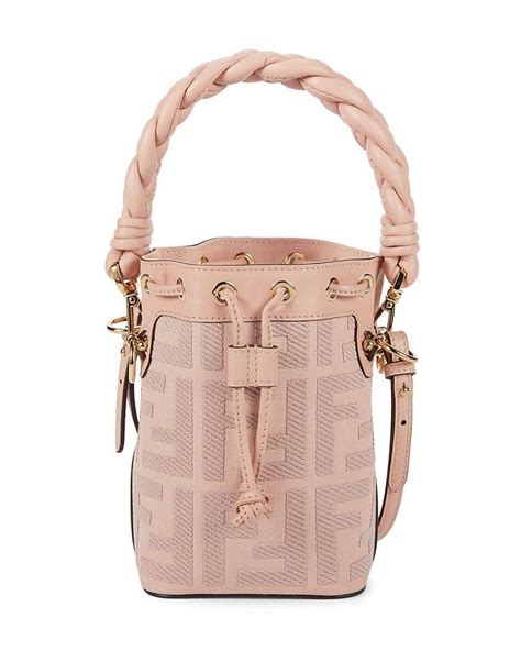 fendi pink and red bag|fendi bucket bag pink.